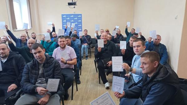 14 мая в Смоленске завершилось обучение водителей-международников
